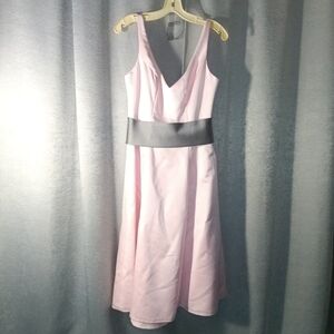 New Pink Sleeveless Gown